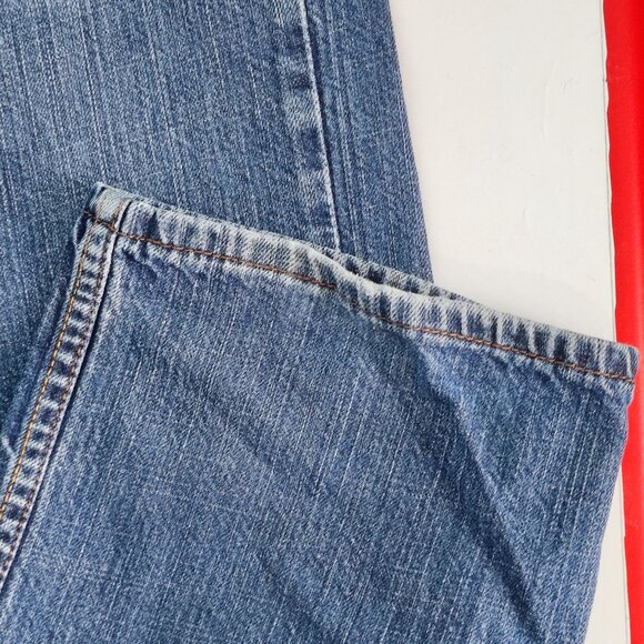 Denizen from Levi's jeans 281 straight fit washed denim blue men's size 29X30 - Picture 11 of 14